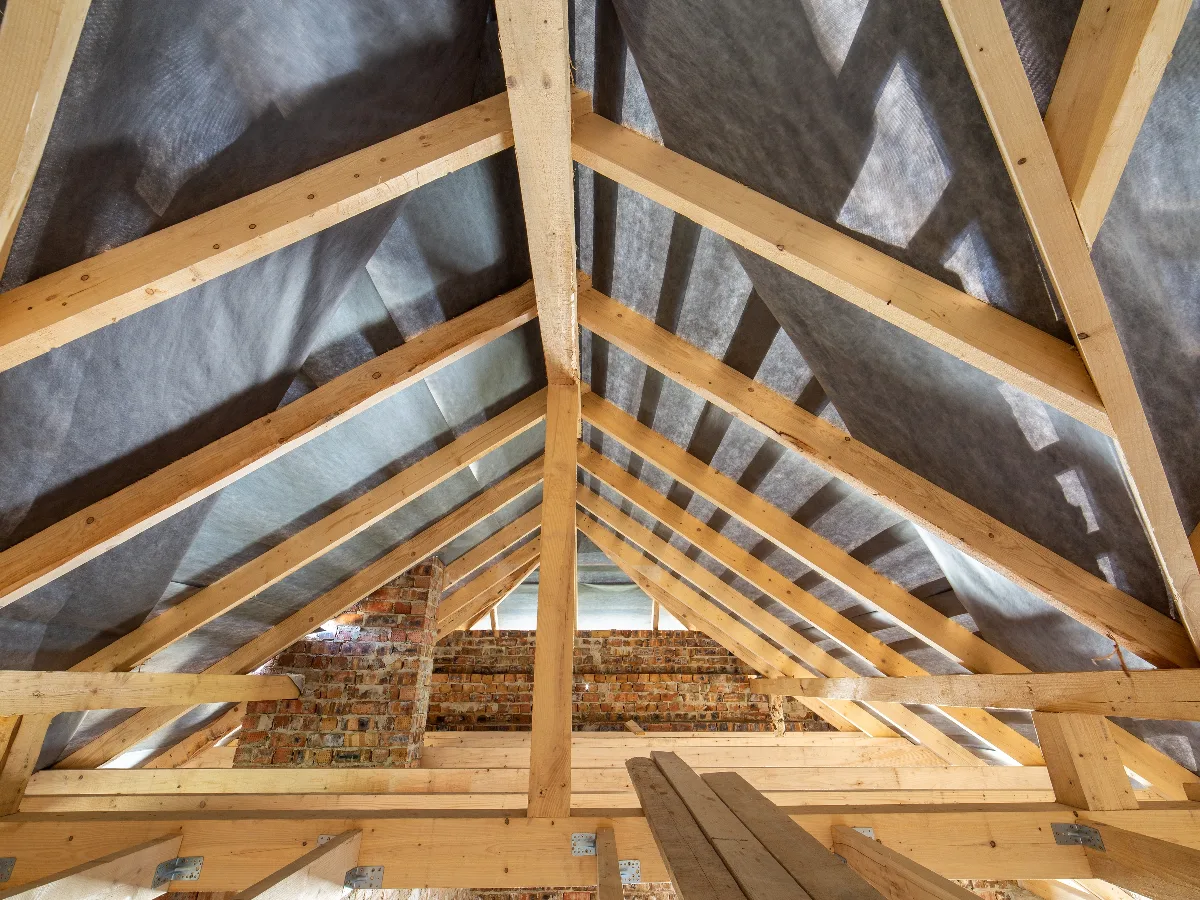 Oakcrest Roofing Ltd carrying out spray foam removal